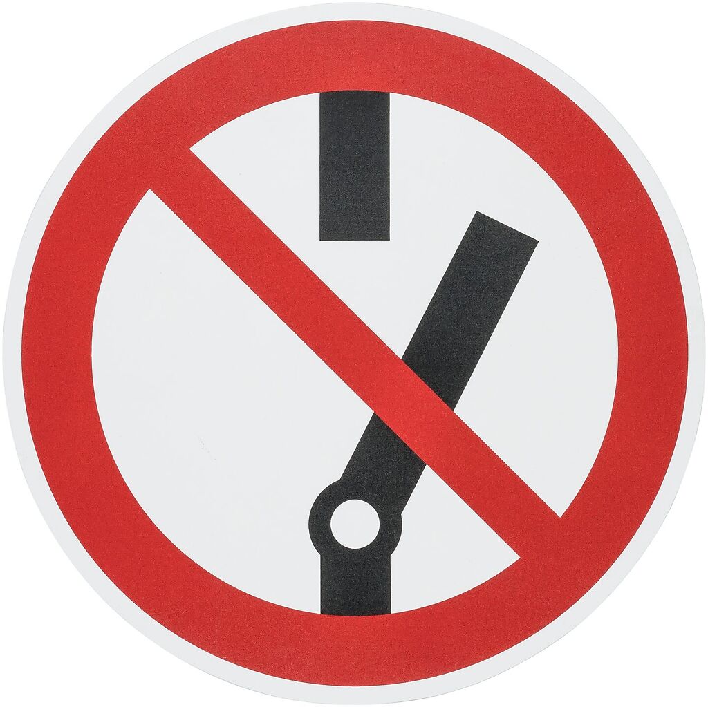 Warning sign “Hybrid switch” (200-2, HAZET)