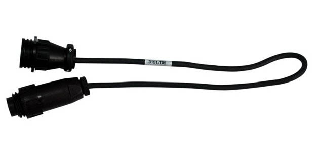 Diagnostic connector WABCO-KNORR ABS/EBS (trailers) (3151/T05A) (3902061, TEXA)
