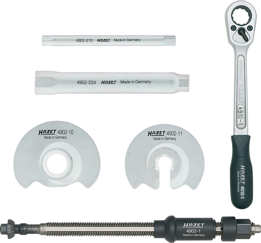 Inside spring vice set, 6 pieces (4902/6, HAZET)