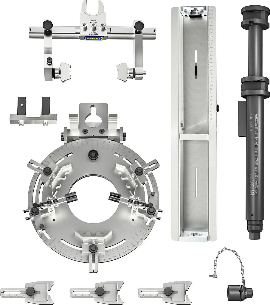 Universal stationary spring and shock absorber compressor (4903/4, HAZET)