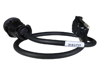 9 kontaktų kabelis SISU / SAUER DANFOSS / CARRARO transmisijai, 3151/T37 (3902509, TEXA)