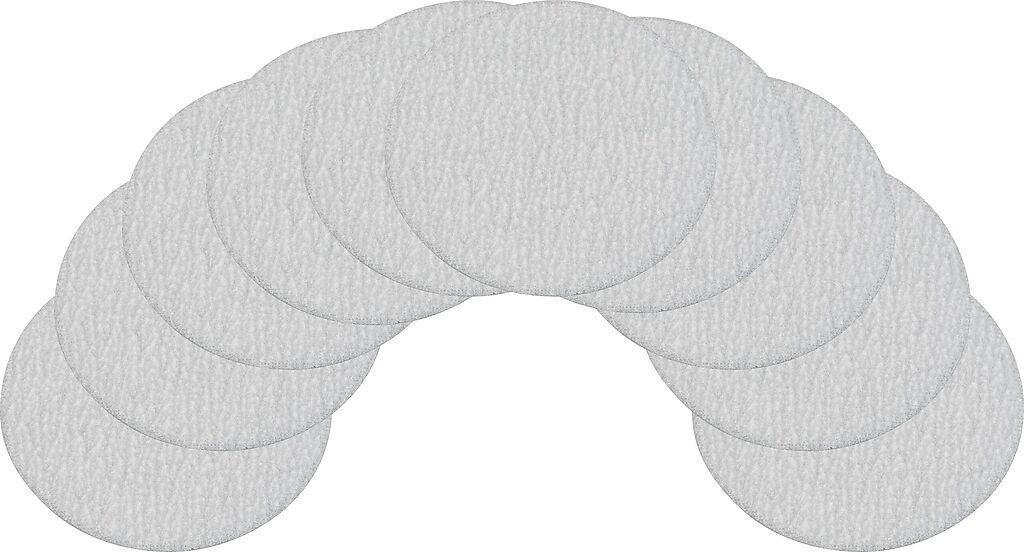 Spare grinding pads, 320 grain size, ⌀ 50 mm (9033-5-01/10, HAZET)