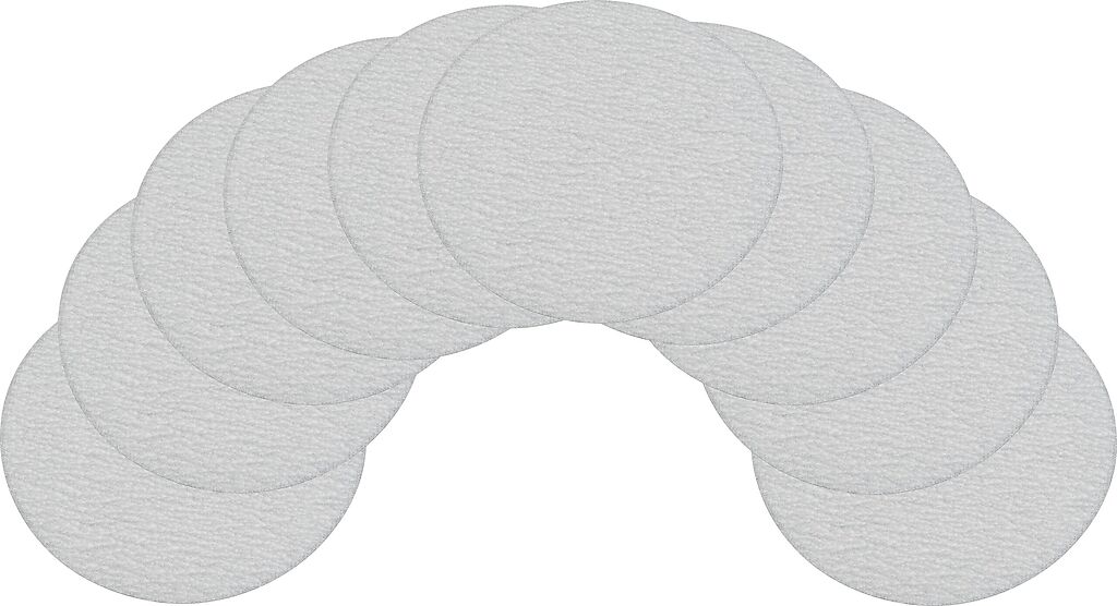 Spare grinding pads, 320 grain size, ⌀ 76.2 mm (9033-5-04/10, HAZET)