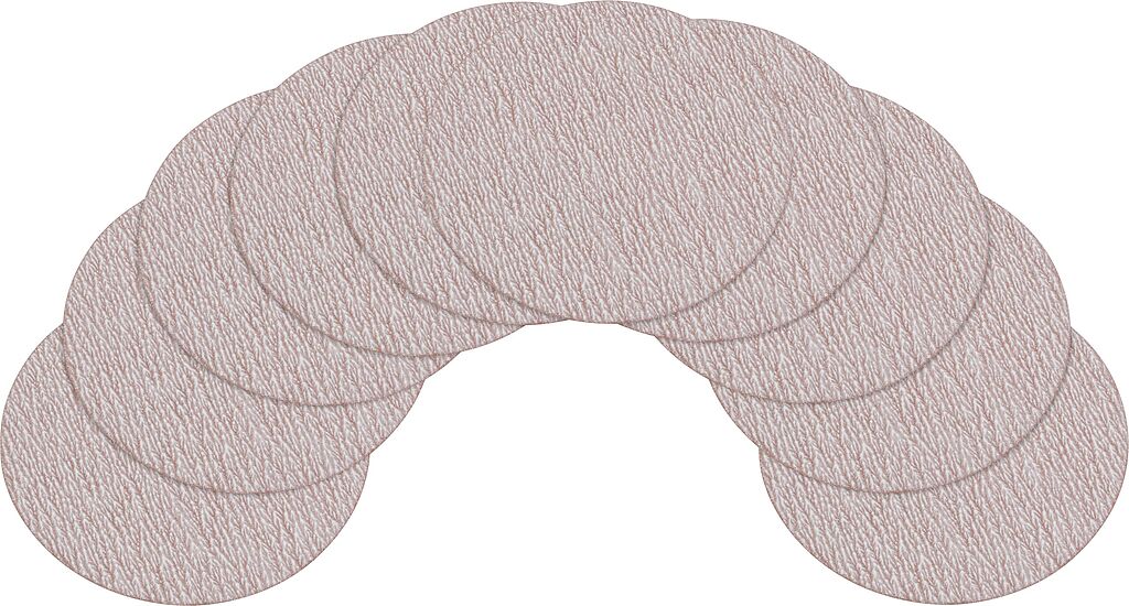 Spare grinding pads, 600 grain size, ⌀ 76.2 mm (9033-5-06/10, HAZET)