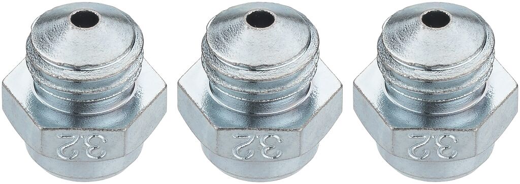 Nose piece set for riveting tool (9037N-2-025/3, HAZET)