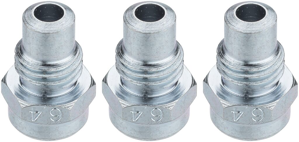 Nose piece set for riveting tool (9037N-2-029/3, HAZET)