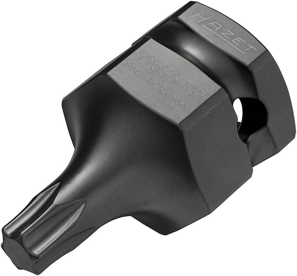 Impact socket 1/2″ internal TORX T45, short, 43 mm (995S6-T45, HAZET)