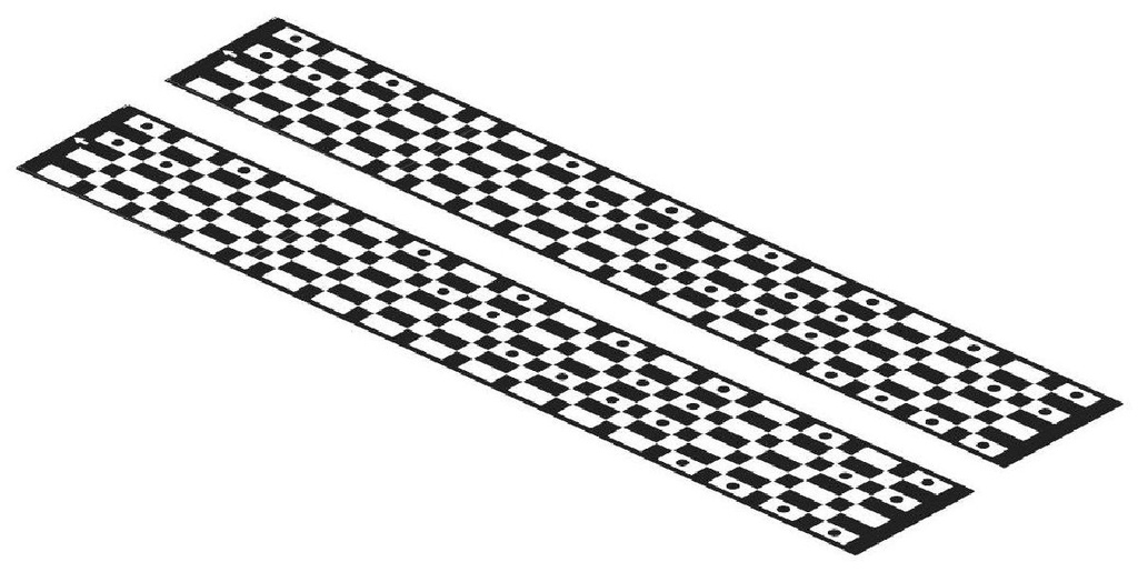 360° camera calibration mat set FORD (3912122, TEXA)