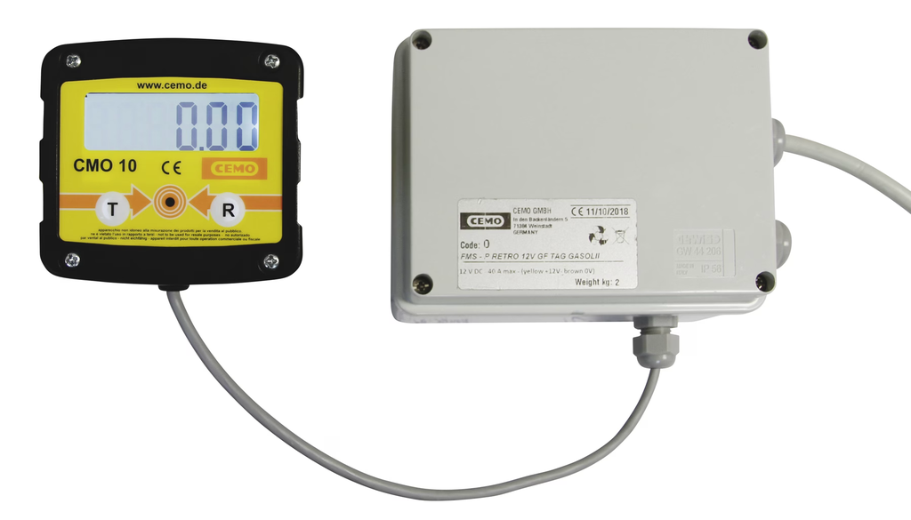Skaitiklis „CMO 10“ komplektas, skirtas CUBE-Tank bakams 1000–5000 l, CEMO (10745)