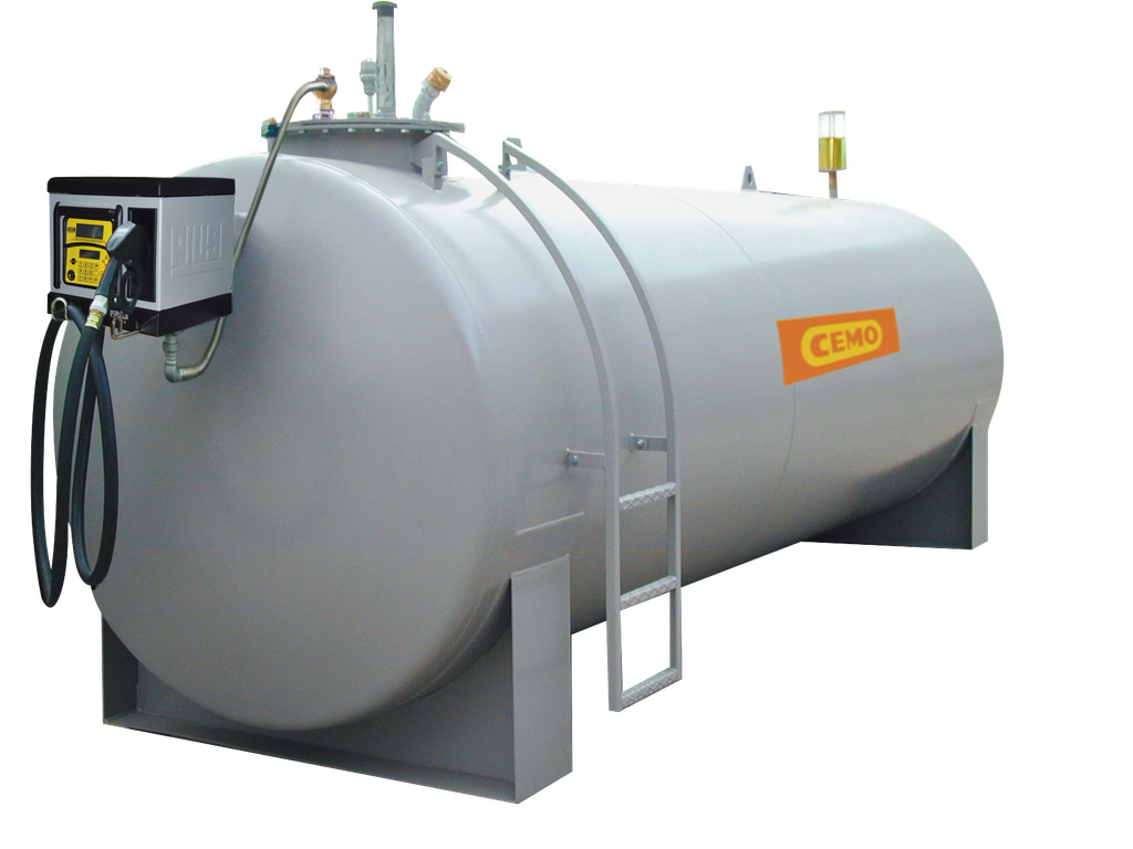 Plieninis bakas 5000 l, DIN EN 12285-2, su CUBE 70 MC50 (11942, CEMO)