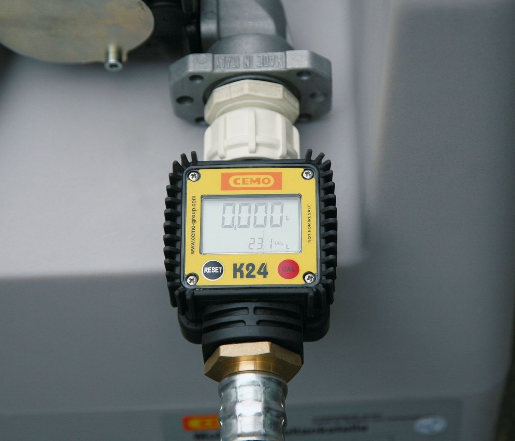 Digital flow meter K24 (200 l) for DT-Mobil Easy 200 l (8832, CEMO)