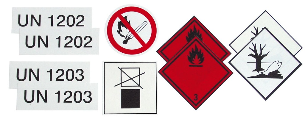 Sticker set for DT-Mobil Easy retrofit (10261, CEMO)