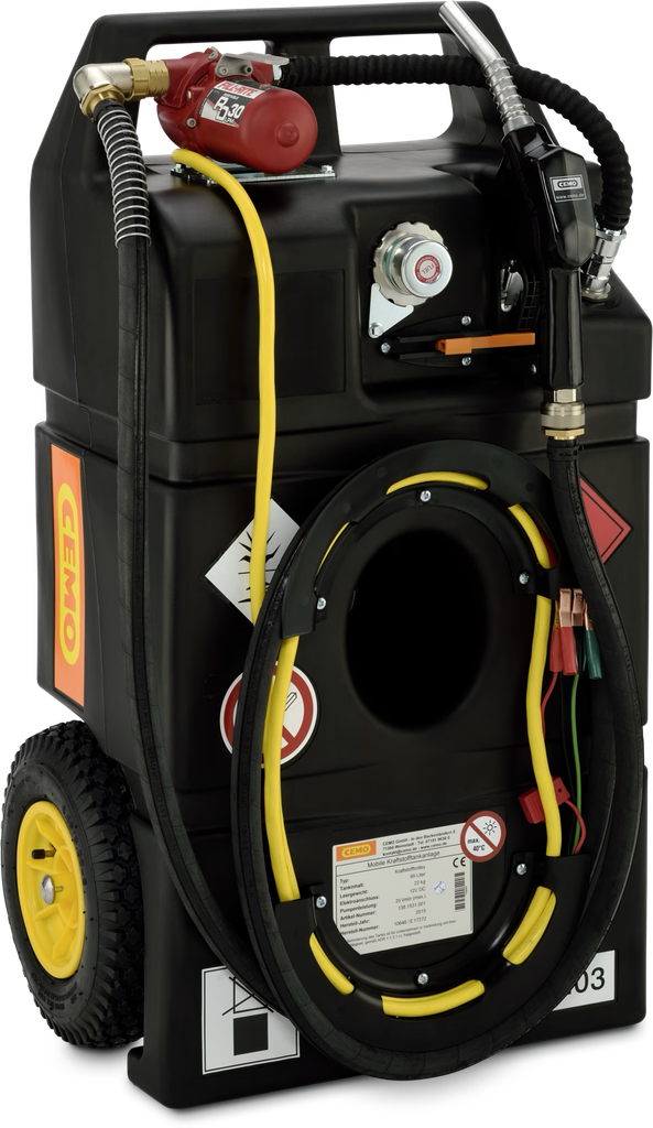Petrol Trolley 95 L, Ex0, with Cematic 12/30 Pump (10646, CEMO)