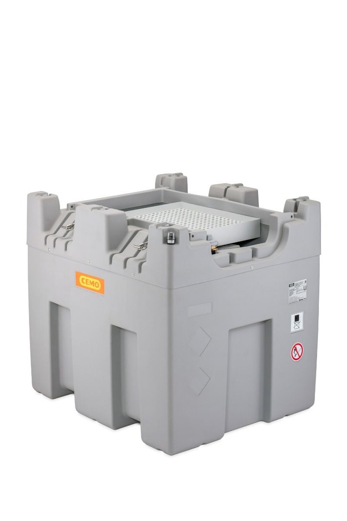 CUBE waste oil tank 980 l, indoor, without hinged lid (11861, CEMO)