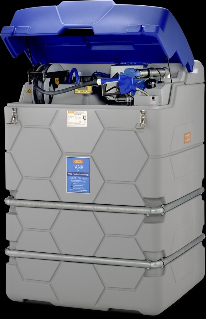 CUBE 1500 l tvertne AdBlue, āra, Premium Plus (11030, CEMO)
