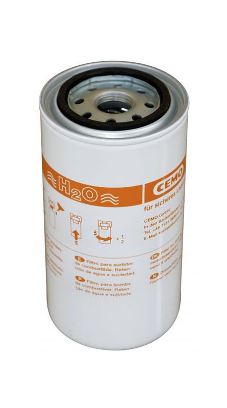 Kasetnes filtrs ar ūdens separatoru, 70 l/min, CEMO (10031)