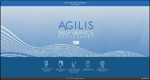 SELFSERVICE MANAGEMENT AGILIS-USB programinė įranga, skirta MC, CEMO (11909)
