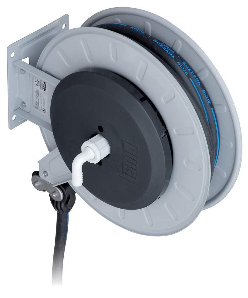 Hose reel open, 8 m, painted steel plate (10560, CEMO)