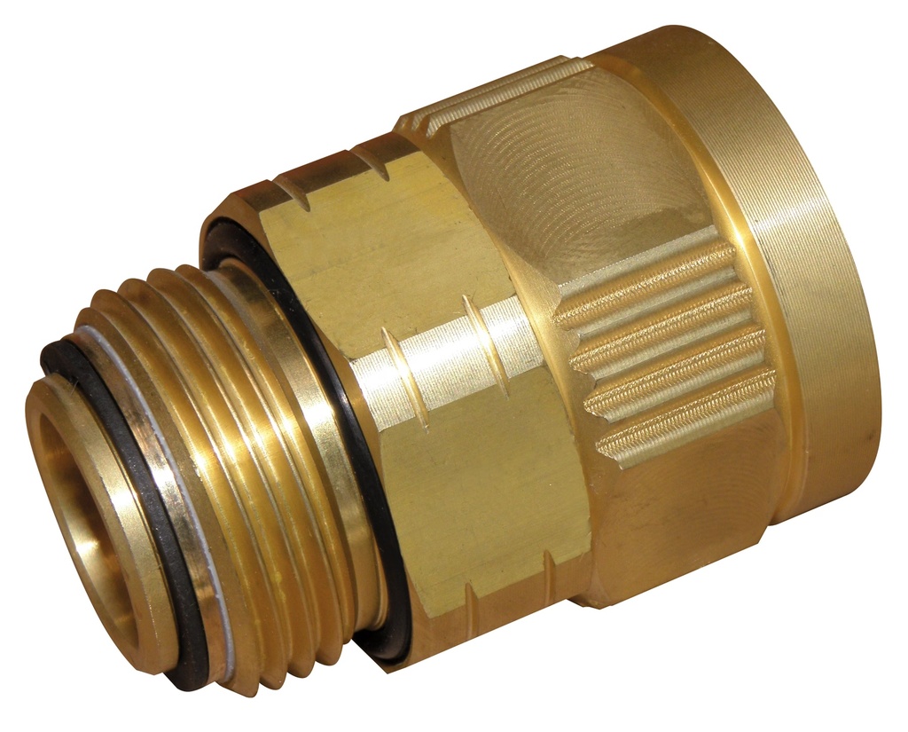 Misiņa grozāms savienojums, 1″ ārējā × 1″ iekšējā vītne, CEMO (10155)