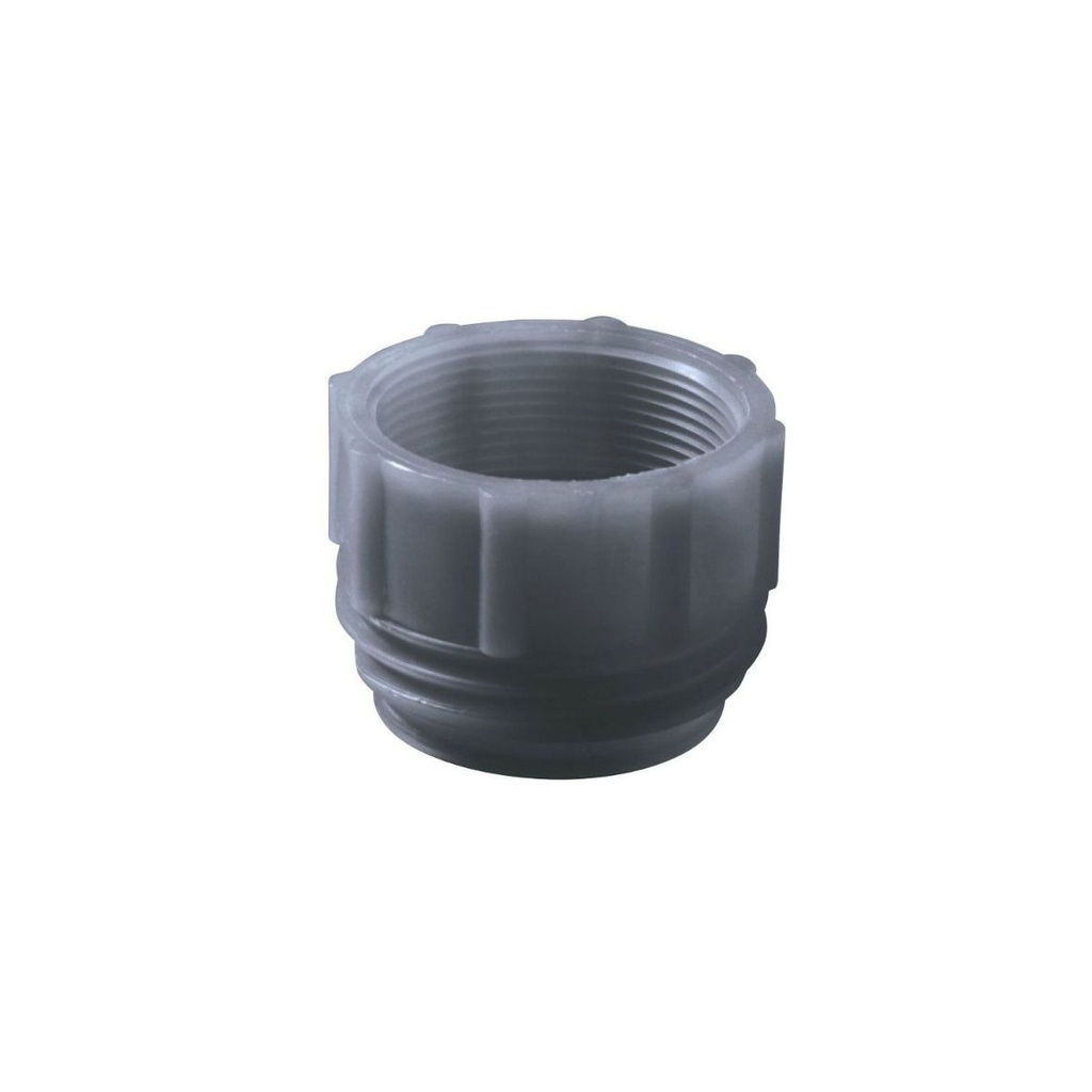 Threaded adapter of 2" fine (1) to 2" Mauser rough (A) S70 x 6, CEMO (10448)