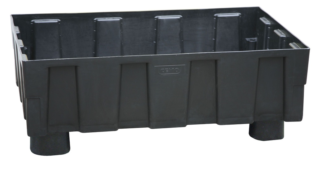 EURO PE surinkimo padėklas 250/2 **** su 4 kojelėmis, be grotelių, CEMO (8279)
