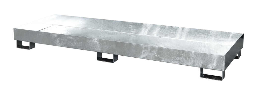 Sump pallet SO4e, without grating, galvanised, CEMO (7684)