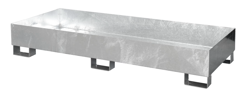 Sump pallet SO3, without grating, galvanised, CEMO (10139)