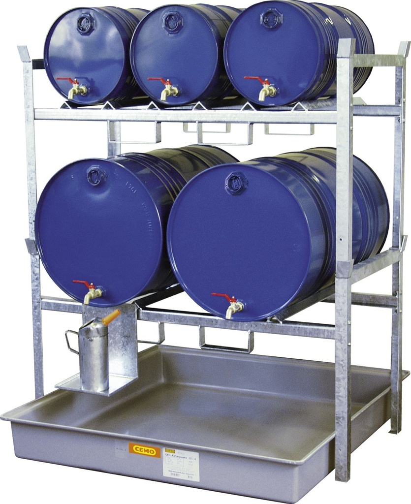 Mucu plaukts 800 ar mucu balstiem 2 × 200 un 3 × 60 (7672, CEMO)