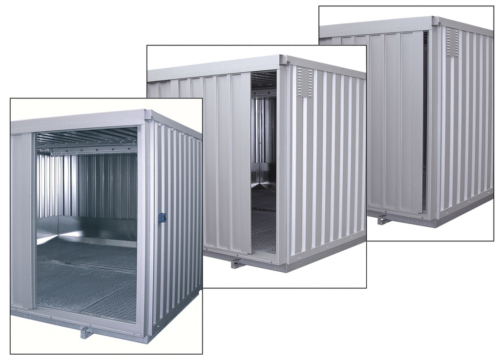 Safety storage container SRC 3.1N ST, galvanised and painted, CEMO (10366)