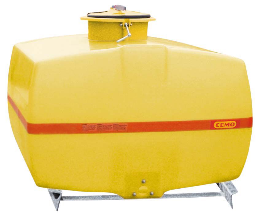 Trunk-shaped tanks 5000 l with intersecting baffles, CEMO (6538)