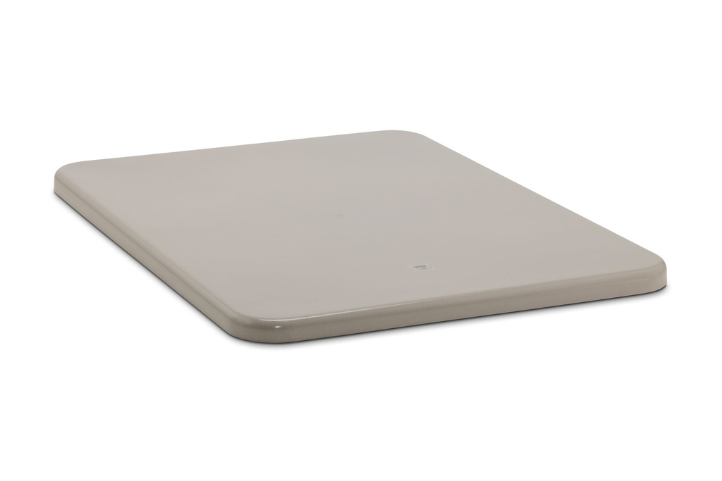 Lid for rectangular container 1100 L, grey (1173, CEMO)