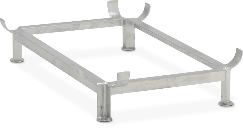 Steel base frame for 400 l, CEMO (7788)