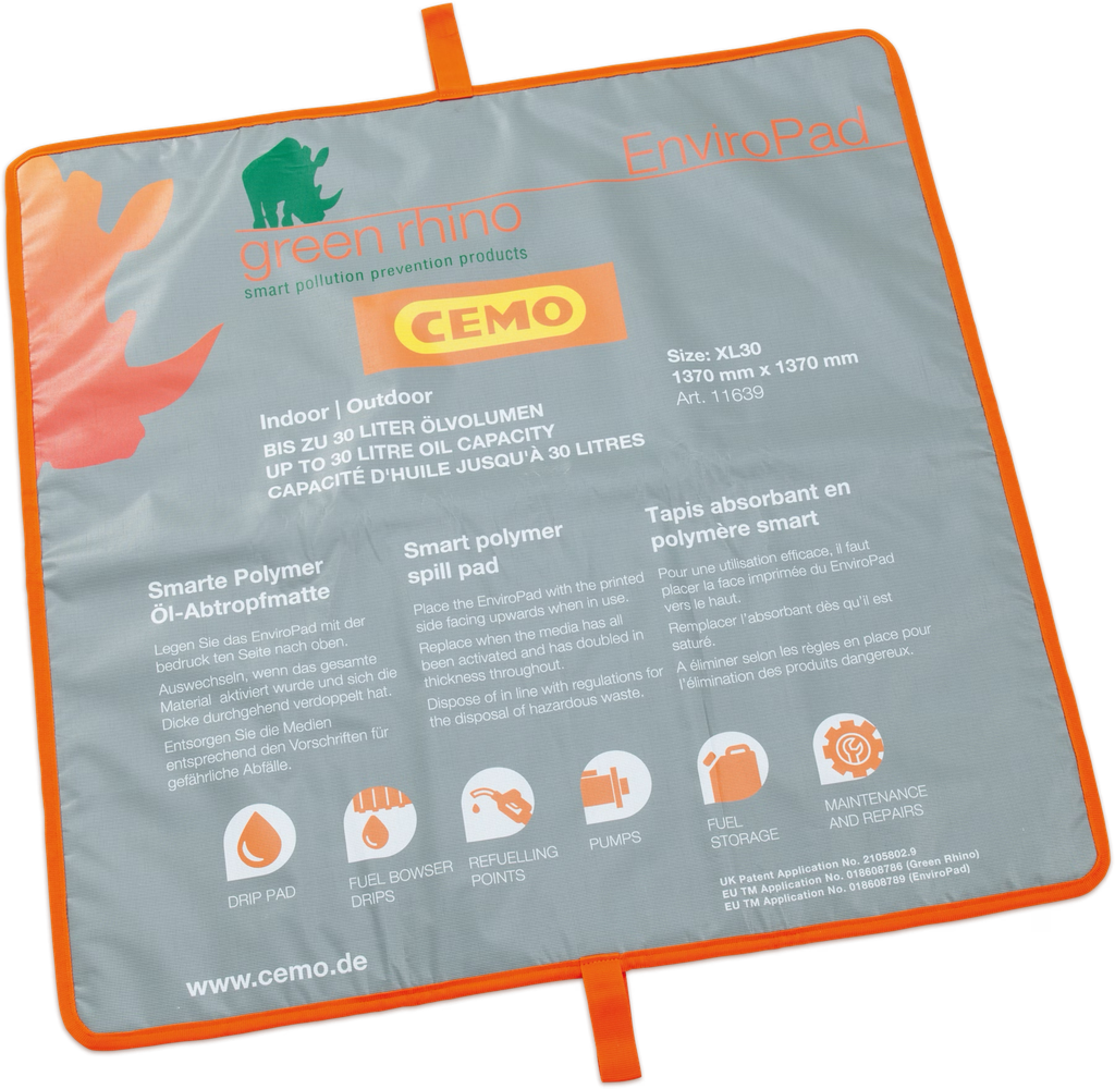 Oil absorbent mat XL30 (11639, CEMO)