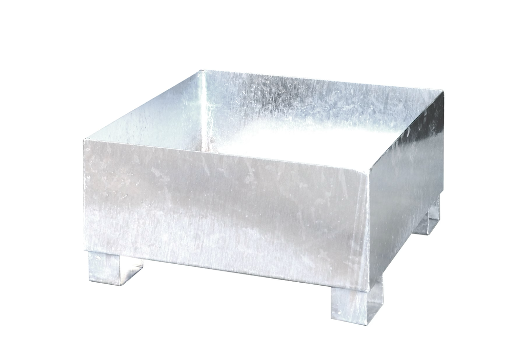 Sump pallets Type SO1 galvanized, without grating, CEMO (8530)