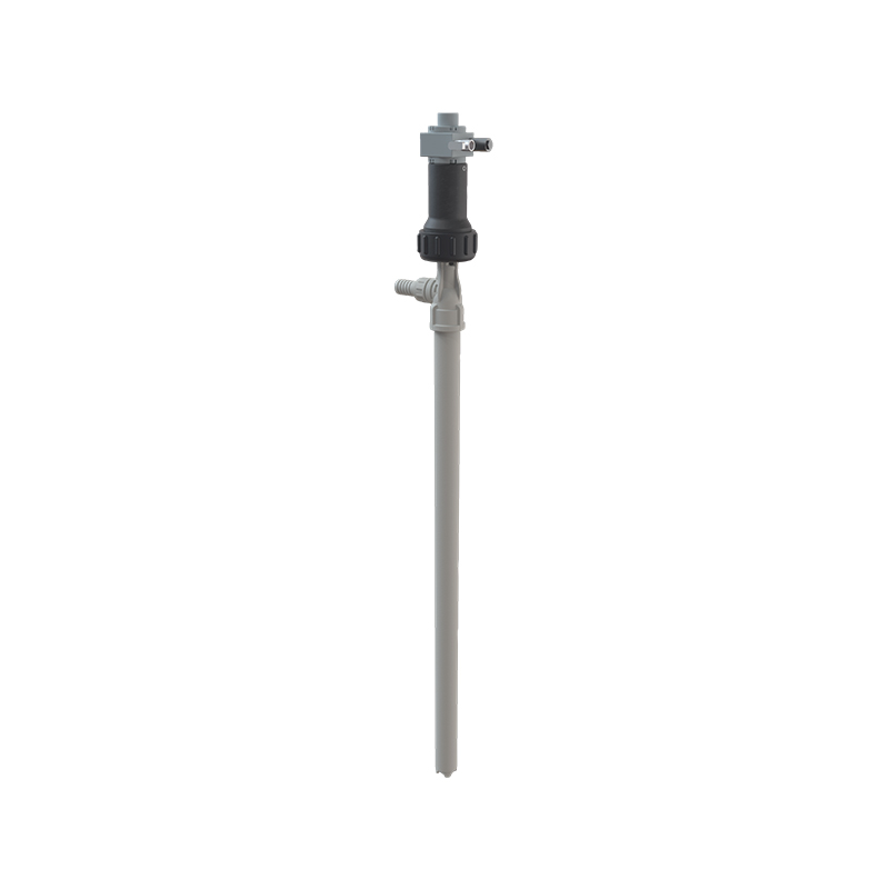 Pneumatic pump for transfer of chemical products, PVDF body and suction tube, HASTELLOY shaft, Viton® gaskets, suction tube 1200 mm (1091/120, FLEXBIMEC)