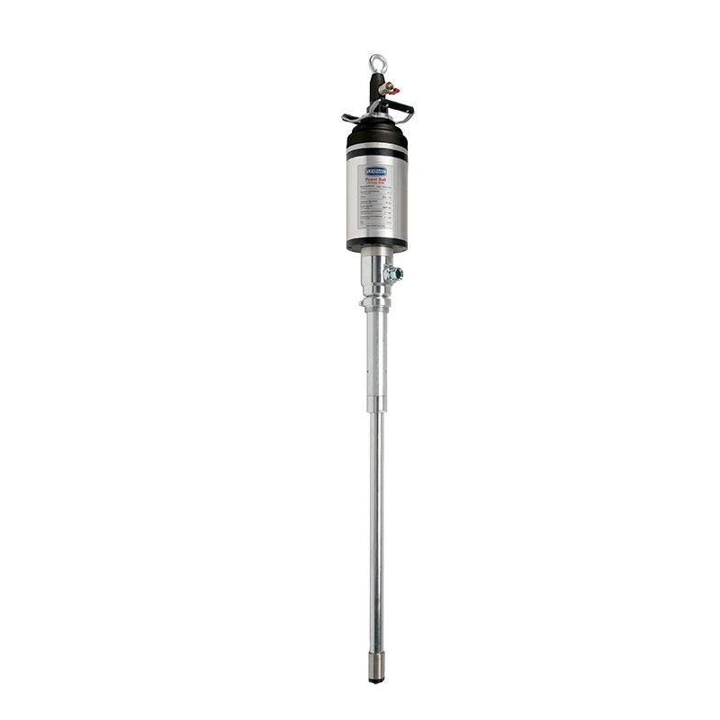 Air operated pump for high viscosity oils "Power Bull" series - compression ratio 16:1 - double acting for 208 l drums (2058, FLEXBIMEC)