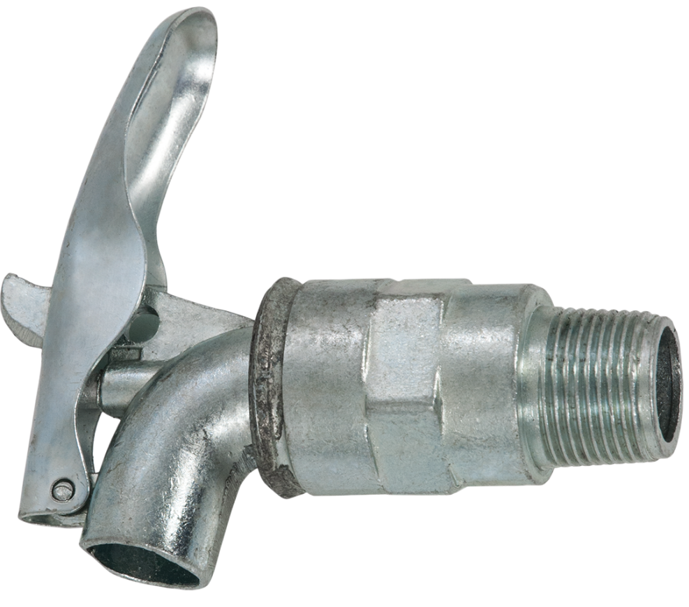 Cinkuotas gravitacinis čiaupas su 3/4″ BSP (M) jungtimi (2271, FLEXBIMEC)