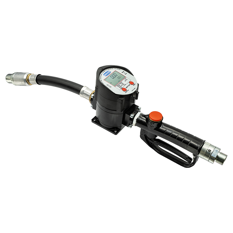 Elektroninis srauto matuoklis alyvai „Oil Neptune HFlow“ su lanksčiu guminiu išleidimu, jungtis 3/4" BSP (M), Flexbimec (2635, FLEXBIMEC)