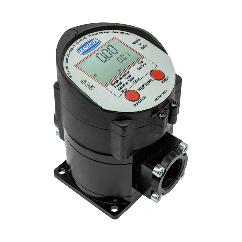 Elektroninis alyvos srauto matuoklis „Oil Neptune HFlow“ linijai, jungtys 1 1/4" BSP (F), Flexbimec (2752, FLEXBIMEC)