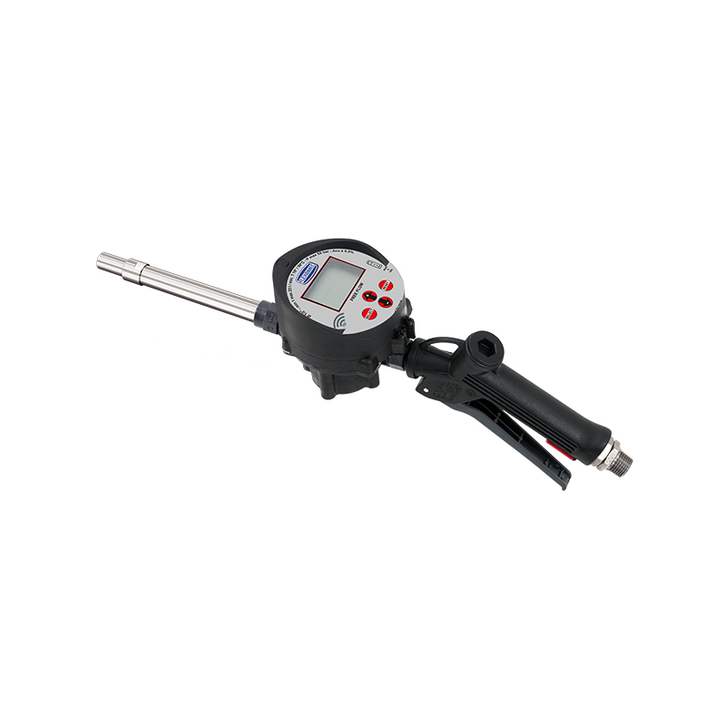 Electronic oval-gear flow meter for AdBlue® fluid, "4TT - JUPITER" series, with rigid outlet Ø12 mm, with RF CONNECT (radio-frequency) data transmission, Flexbimec (2814/RF, FLEXBIMEC)