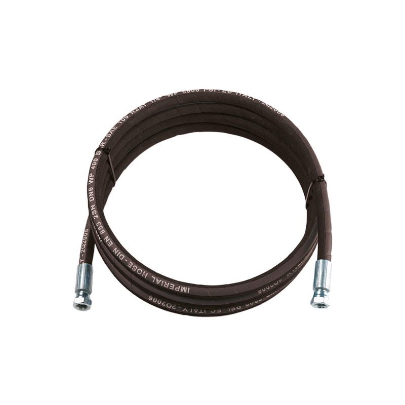 Flexible hose for oil and diesel Ø 1/2" (Ø 13) R1 - 160 bar, length 15 m - fittings 1/2" (FF), FLEXBIMEC (28715)