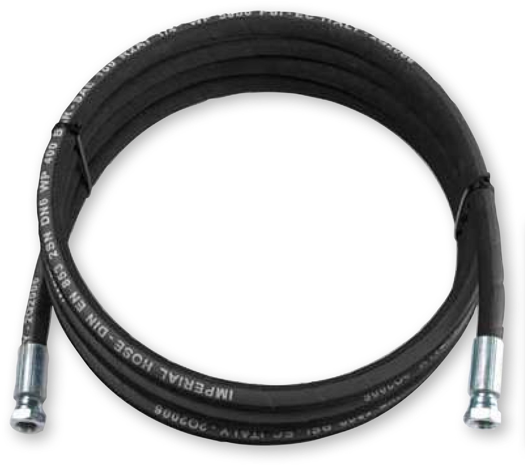 Flexible rubber hose for diesel, oil Ø 1" (Ø 25) R1 length 12 m - connections 1" (FF), FLEXBIMEC (289512)