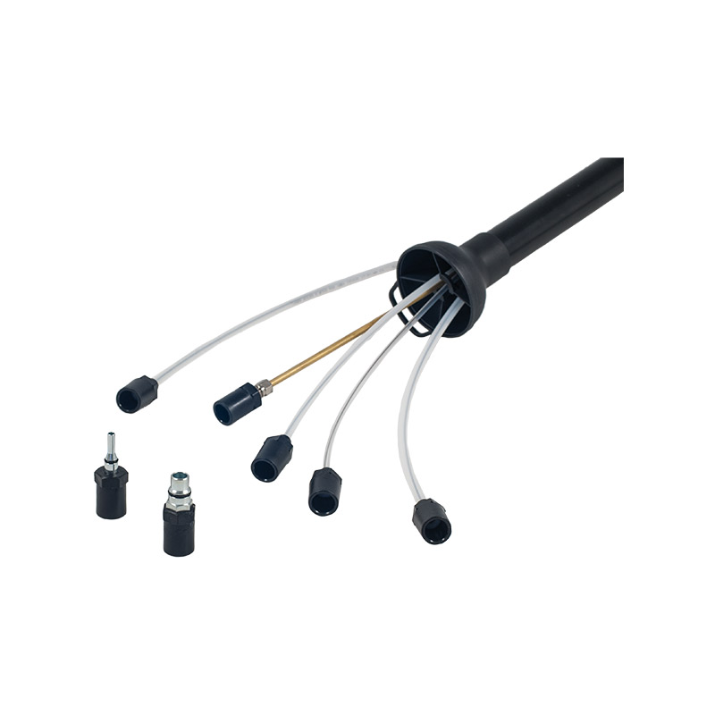 Wasted oil set of 6 probes with different diameter and plastic holder .011, FLEXBIMEC (.011)
