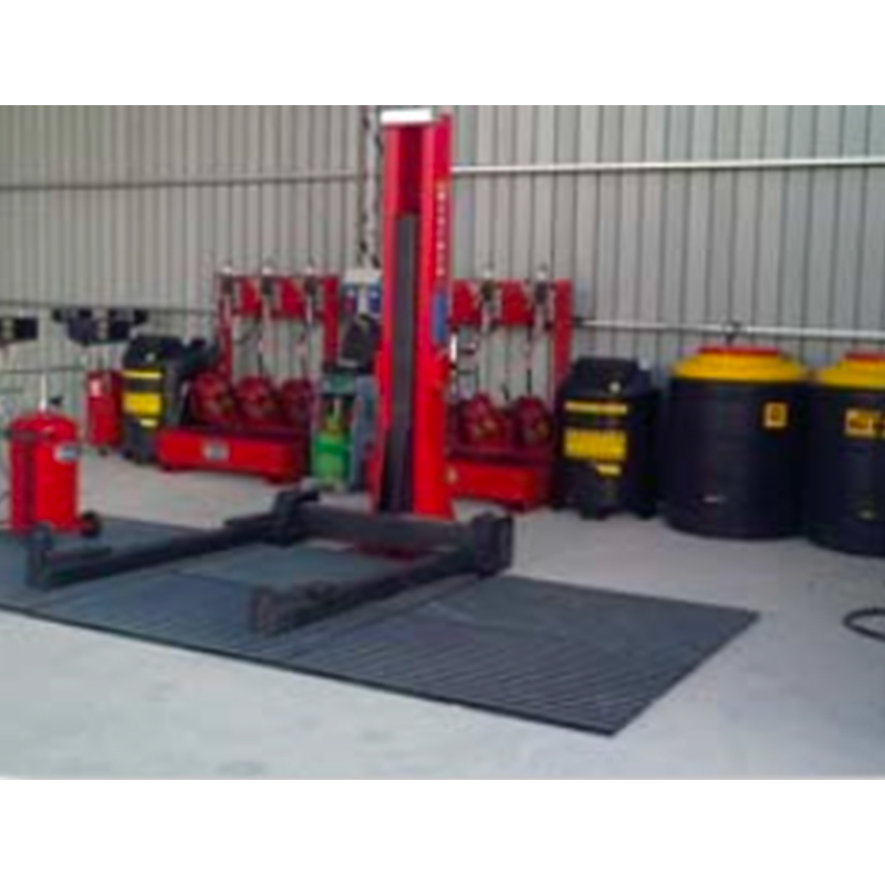 Apsauginė skysčių surinkimo grindų danga – 6 modulių komplektas (3102, FLEXBIMEC)