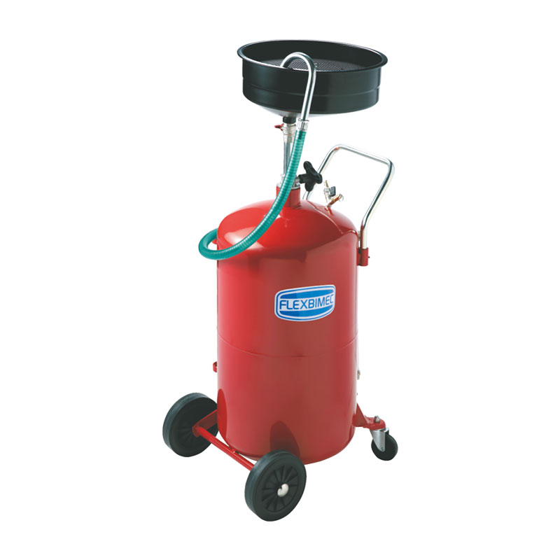 Oil evacuator 110 l with steel funnel 10 l (3176, FLEXBIMEC)