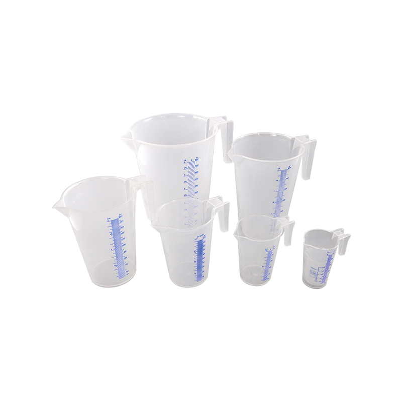 Graduated transparent polyethylene measuring container – capacity 1 l (3427, FLEXBIMEC)
