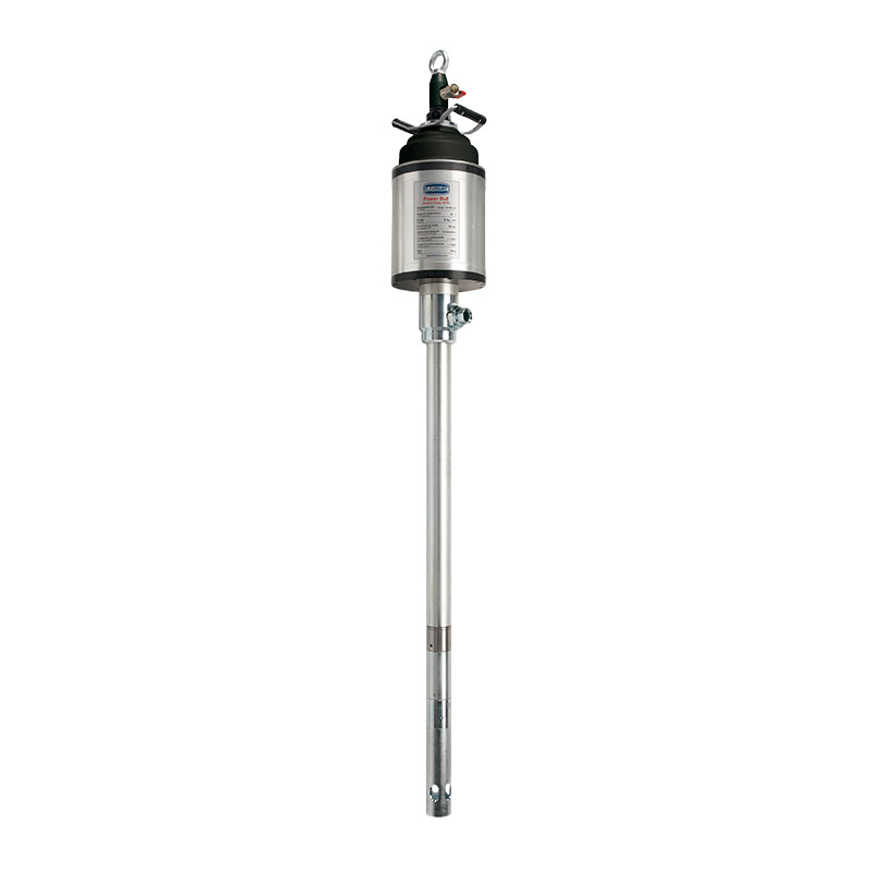 Air operated grease pump compression ratio 75:1 for 180 kg drums - POWER BULL series (4051, FLEXBIMEC)