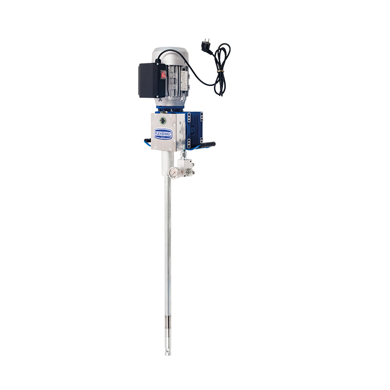 230 V electric grease pump for 50 kg drum, output 1200 g/min (4093/50, FLEXBIMEC)