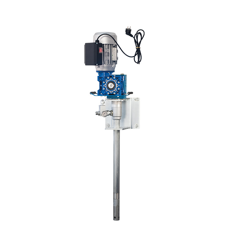 230 V electric grease pump for 180 kg drum, output 4000 g/min (4094/180, FLEXBIMEC)
