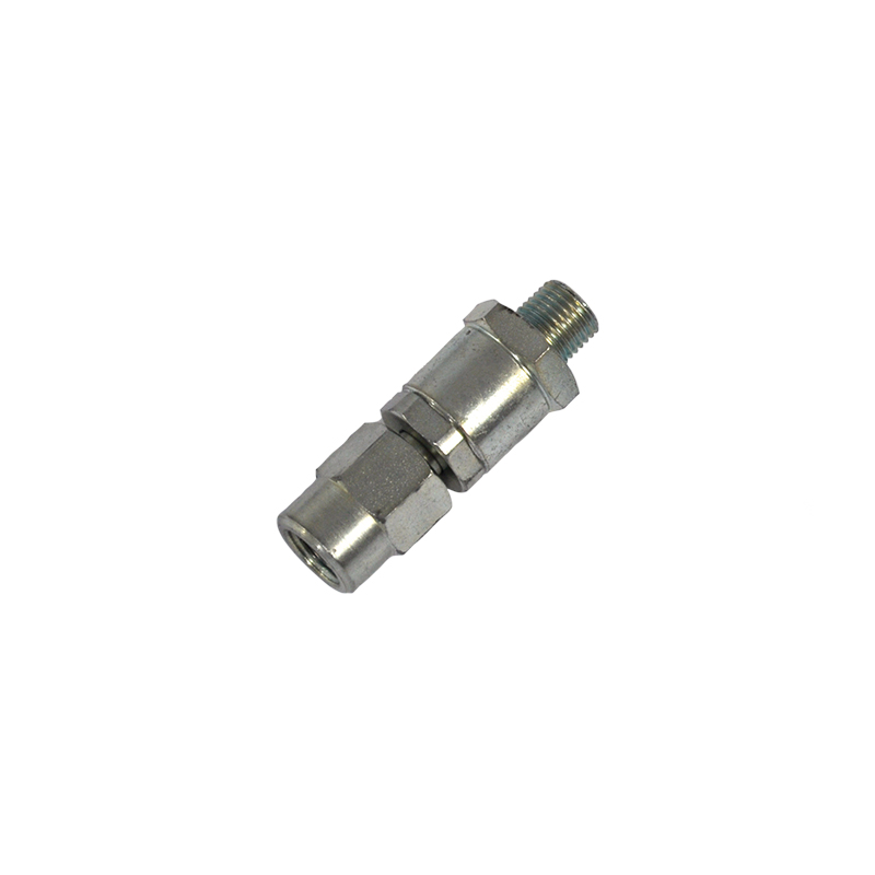Straight swivel joint, thread Ø 1/4" BSP (MF), FLEXBIMEC (4228)